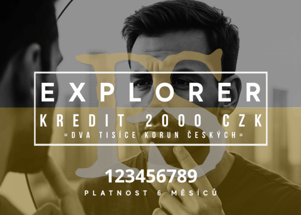 EXPLORER - poukaz na hodnotu